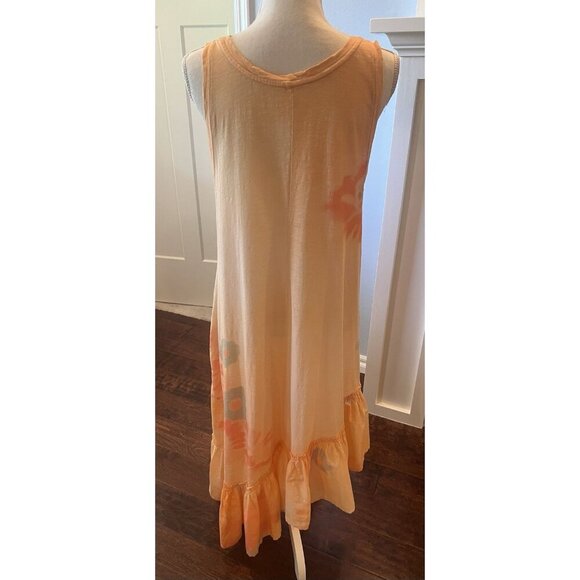 Daily Practice by Anthropologie Printed Asymmetrical Ruffle-Hem Dress Size Large - Picture 8 of 16